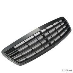 Kühlergrill Panamericana Grill Schwarz Matt für Mercedes Benz E-Klasse W211 S211 2002-2006