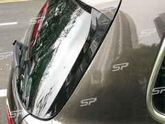Heckspoiler Seiten Spoiler Heckflügel Schwarz für Passat B7 Variant 2011-2015