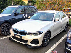 Front Spoiler Lippe Glanz Passend für 3er G20 G21 2018 2019 2020 2021