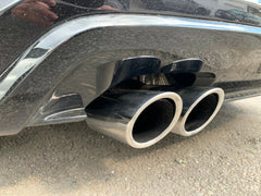 Auspuffblenden Endrohre Chrom für AUDI A3 8P 8V A1 8X