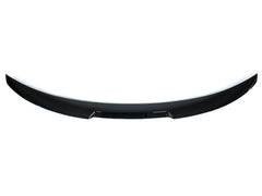 Schwarz Lackiert Spoilerlippe Heckspoiler Spoiler Passend für 4er G22 Coupe 2021+