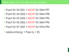 Carbon Fiber Spiegelkappen Außenspiegel Außenspiegelkappen Passend für X3 G01 X4 G02 X5 G05 X6 G06 X7 G07 bm178