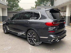 Diffusor Heckdiffusor Heckstoßstange Schwarz Passend für X7 G07 Sport Paket 2019+