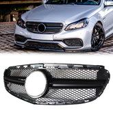 Kühlergrill Grill Schwarz E63 Look für Mercedes E-Klasse W212 2013-2016 Sales