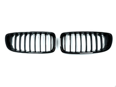 Kühlergrill Nieren Grille Frontgrill Glanz Schwarz Passend für 4er F32 F33 F36 F82 F83 fg68