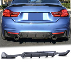 Diffusor Heckdiffusor Carbon Look für BMW 4er F32 F33 F36 2013-2021
