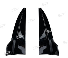 Aero Flaps Flics Heckansatz Flossen Schwarz für Mercedes C S205 Kombi 2015-2021