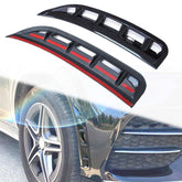 Flossen Flics & Flaps Lüfteinlass Lüftung Schwarz für Mercedes GLE V167 C167 mit AMG Line ab 2019 pz36