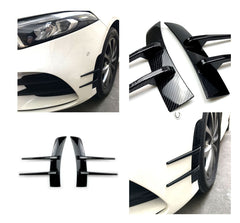 Aero Flaps Lufteinlässe vorne Carbon Optik für Mercedes Benz W177 AMG Line A35 ab 2018