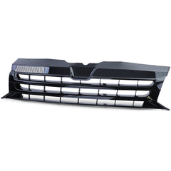Sport Kühlergrill ohne Emblem Schwarz Glanz für VW Bus T5 Facelift 2009 2010 2011 2012 2013 2014 2015