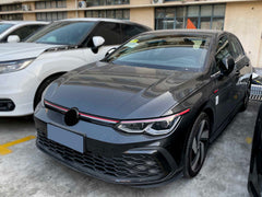 Spiegelkappen Außenspiegel Schwarz Glanz für VW Golf 8 VIII mit SideAssist 2019-2023