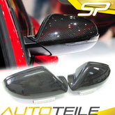 Spiegelkappen Carbon Fiber für AUDI A6 C7 S6 RS6 ohne Side Assist 2012-2018