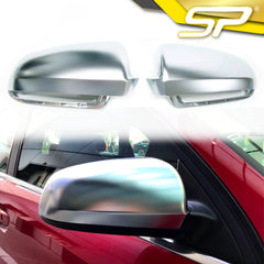 Alu Matt Spiegelkappen Außenspiegel für AUDI A3 S3 8P A4 S4 B6 B7 A6 4F C6 S6 RS6 2004-2008 mc1