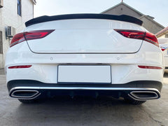 Spoiler Heckspoiler Schwarz Glanz für Mercedes CLA C118 2019 2020 2021 2022 sp68