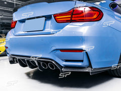 Diffusor Heckdiffusor Carbon Look Passend für M3 F80 M4 F82 F83 2015-2020 Sales