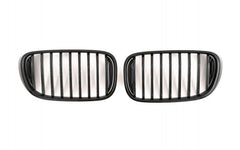 Kühlergrill Nieren Grille Frontgrill Matt Schwarz Passend für 7er G11 G12 Vor LCI 2015-2019
