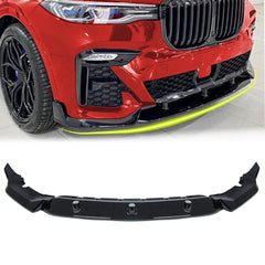 Diffusor Front Spoiler Spoilerlippe Schwarz Passend für X7 G07 Sport M50i X7M 2019+