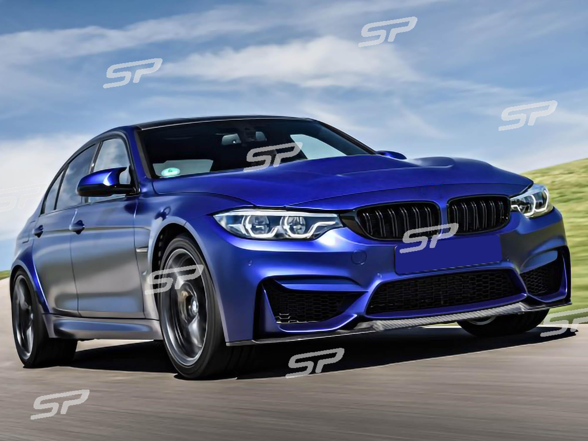 Diffusor Heckdiffusor Carbon Look V Style für BMW M3 F80 M4 F82 F83 2015-2020 Sales