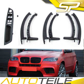 7x Schwarz Innentürgriff Innen Türgriffe + Verkleidungssatz Passend für X5 E70 X6 E71 E72 2008-2014 it56