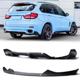 Diffusor Heckdiffusor + Front Spoiler Lippe Stoßstange Carbon Optik Passend für X5 F15 Sport Paket