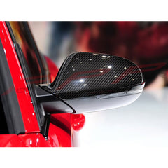 Spiegelkappen Carbon Fiber für AUDI A6 C7 S6 RS6 ohne Side Assist 2012-2018