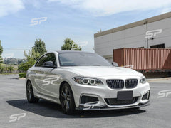 Kühlergrill Nieren Grille Grill Einzelsteg Glanz Schwarz Passend für 2er F22 F23 F87 M2 fg8