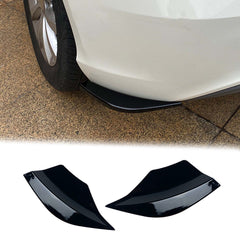 Heckansatz Splitter Spoiler Ecken Schwarz für Mercedes A W176 Avantgarde 2013-2018