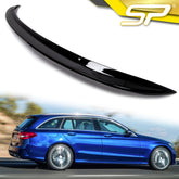 Heckspoiler Spoilerlippe Spoiler Schwarz Glänzend für Mercedes Benz C Klasse S205 Kombi 2015-2018