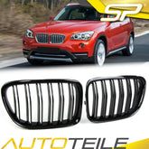 Kühlergrill Frontgrill Grill Schwarz Glanz Passend für X1 E84 2009-2015