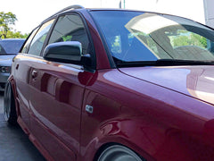 Alu Matt Spiegelkappen Außenspiegel für AUDI A3 S3 8P A4 S4 B6 B7 A6 4F C6 S6 RS6 2004-2008 mc1