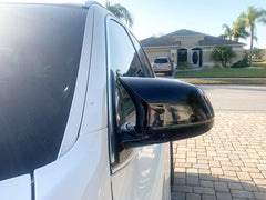 M Optik Spiegelkappen Außenspiegel Schwarz Glanz Passend für X5 F15 X6 F16 X3 F25 X4 F26 2014 2015 2016 2017 2018 mc74