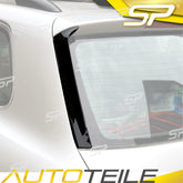 Heckspoiler Seiten Spoiler Heckflügel Schwarz für VW Touareg II 2010-2018