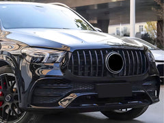 Kühlergrill Grill Glanz Schwarz GT für Mercedes GLE V167 C167 mit AMG Paket ab 2019