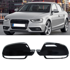 Spiegelkappen Außenspiegel Schwarz für AUDI A5 8T S5 RS5 Coupé Sportback 2011-2016 A4 B8 8K S4 Avant 2011-2015
