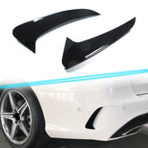 Heck Stoßstange Flossen Flaps Canards Splitter Aero Flics für Mercedes Benz C-Klasse S205 Kombi AMG Line C43 AMG 2015-2018 pz16
