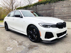 Front Spoiler Lippe Glanz Passend für 3er G20 G21 2018 2019 2020 2021