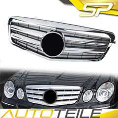 Kühlergrill Grill Chrom für Mercedes E-Klasse W212 2009-2013 vor Facelift