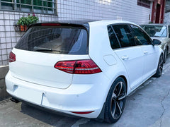 Heckspoiler Seiten Spoiler Flaps Vertikale Schwarz für VW GOLF 7 VII TSI TDI ab 2014