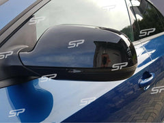 Spiegelkappen Außenspiegel Schwarz Glanz für Audi A3 Sportback 8P RS3 A5 8T 8F S5 Coupé Cabrio Sportback A4 B8 S4 RS4