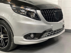 Kühlergrill GT Panamericana Schwarz für Mercedes Benz Vito W447 2014 2015 2016 2017 2018 2019