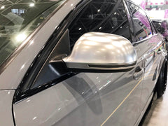 Spiegelkappen Außenspiegel Alu Matt Chrom für AUDI A5 S5 RS5 8T B8 Coupé Sportback A4 B8 8K 2007-2011