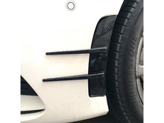 Aero Flaps Lufteinlässe vorne Carbon Optik für Mercedes Benz W177 AMG Line A35 ab 2018