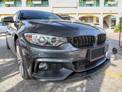 Kühlergrill Nieren Grille Grill Doppelsteg Glanz Schwarz Passend für 4er F32 F33 F36 2013-2021