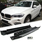 Alu Trittbretter Flankenschutz OE Style mit ABE Passend fürX5 F15 2013 2014 2015 2016 2017 2018