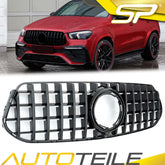Kühlergrill Grill Glanz Schwarz GT für Mercedes GLE V167 C167 mit AMG Paket ab 2019