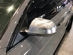 Spiegelkappen Außenspiegel Alu Matt Chrom für AUDI A5 S5 RS5 8T B8 Coupé Sportback A4 B8 8K 2007-2011