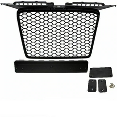 Kühlergrill Waben Grill Wabengrill Frontgrill Schwarz hochglanz für Audi A3 8P vor Facelift RS3 2005 2006 2007 2008