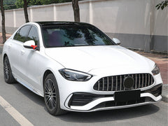 GT Chrom Kühlergrill Front Grill für Mercedes Benz C-Klasse W206 Limo S206 T-Model ab 2021 2022 fg156 Sales