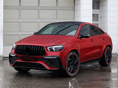 Kühlergrill Grill Glanz Schwarz GT für Mercedes GLE V167 C167 mit AMG Paket ab 2019