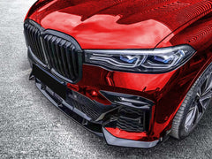 Diffusor Front Spoiler Spoilerlippe Schwarz Passend für X7 G07 Sport M50i X7M 2019+